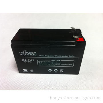12V 7Ah VRLA AGM/SLA Batteries
